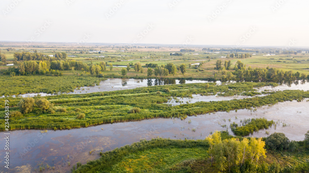 Obraz premium Riverland lake river