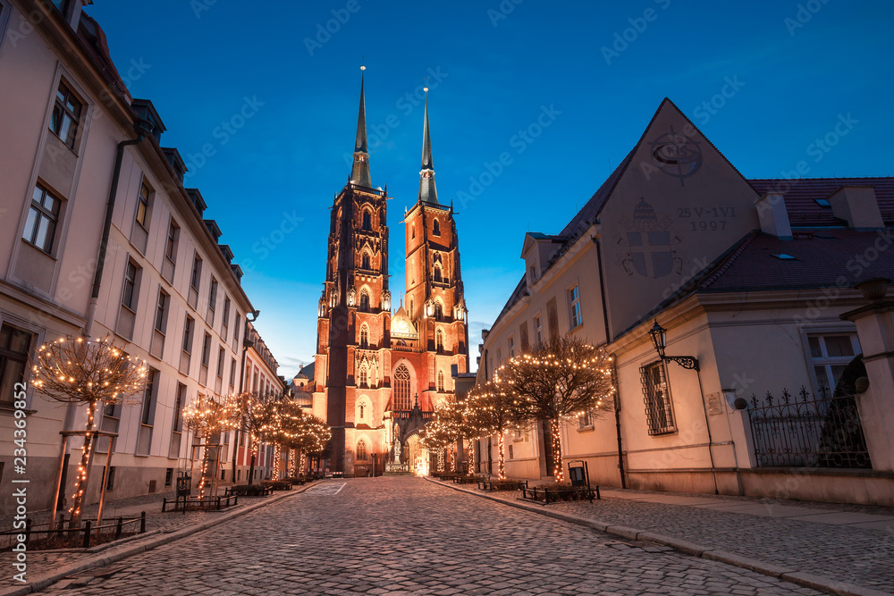 Wroclaw at chrismtas time