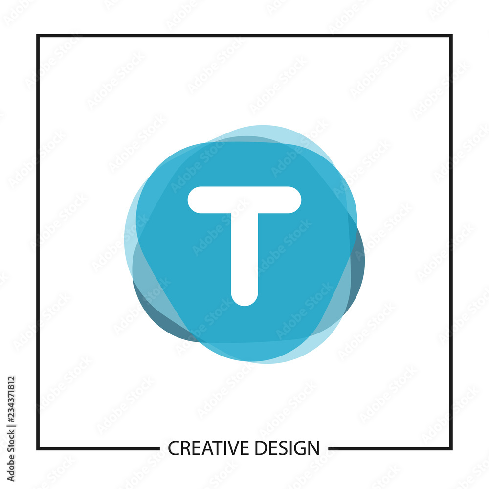 Initial Letter T Logo Template Vector Design Initial Letter T Logo Template Vector Design