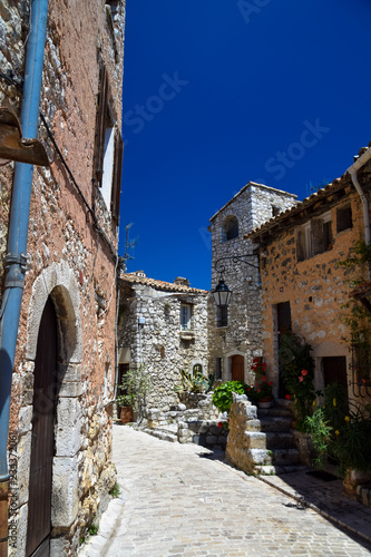 Architecture and street scenes from the medieval French village of Tourrettes Sir Loup in the Alpes Maritimes department © Euskera Photography