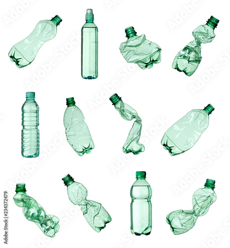 Fotografie plastic bottle water container recycling waste