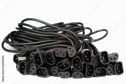 Power cords and couplers for general purpose household appliances, standard IEC 60320 photo