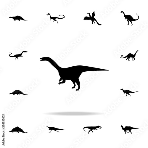 Sellosaurus icon. Detailed set of dinosaur icons. Premium graphic design. One of the collection icons for websites, web design, mobile app