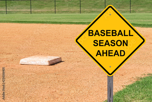 Photography Baseball Season Ahead Sign
