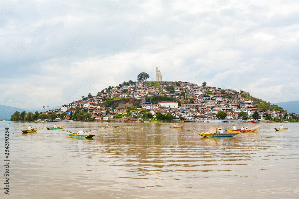 Naklejka premium Janitzio