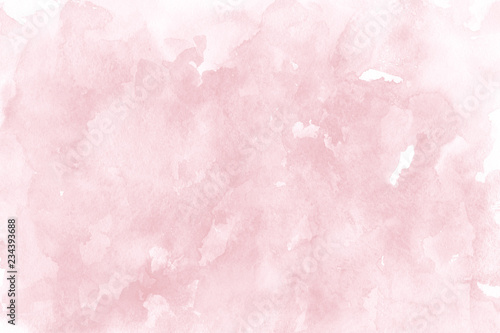 Clean and delicate watercolor texture on white paper background.