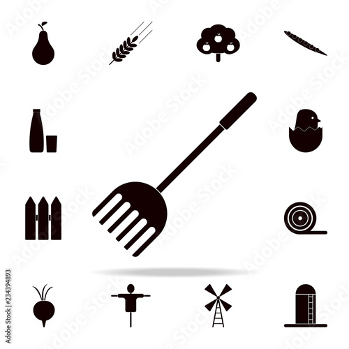 forks icon. Farm icons universal set for web and mobile