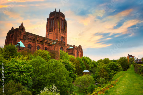 Liverpool Cathedral in Liverpool, UK photo