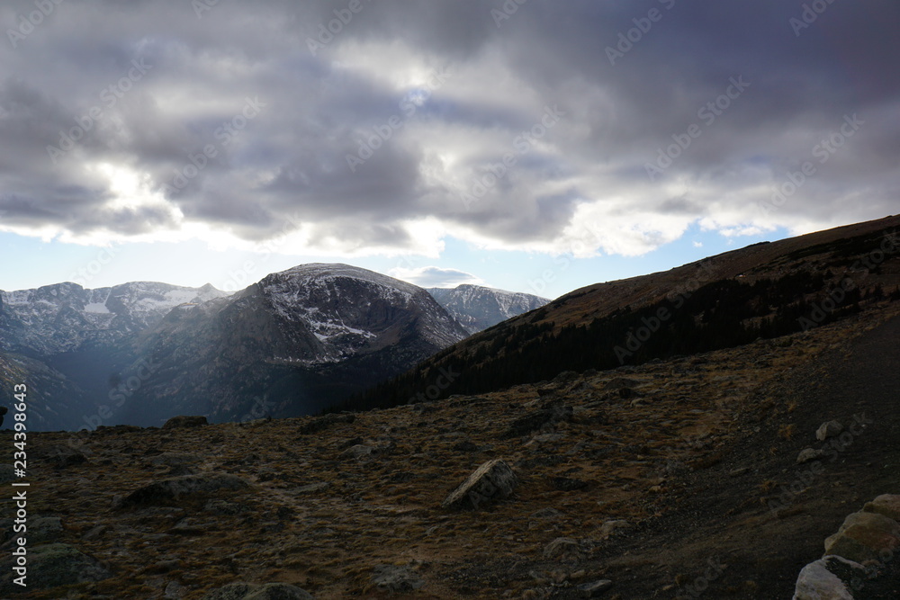 view of mountains