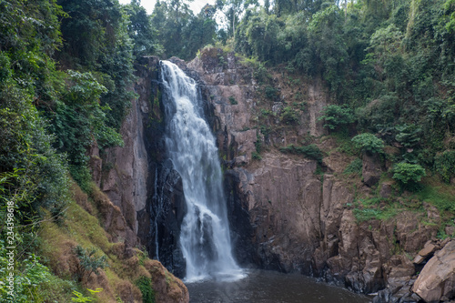 Stunning scenery of Haew Narok Waterfall Khao Yai National Park Nakhon Ratchasima northeastern Thailand.