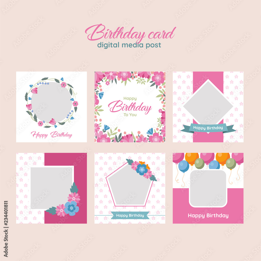 Birthday Card Invitation