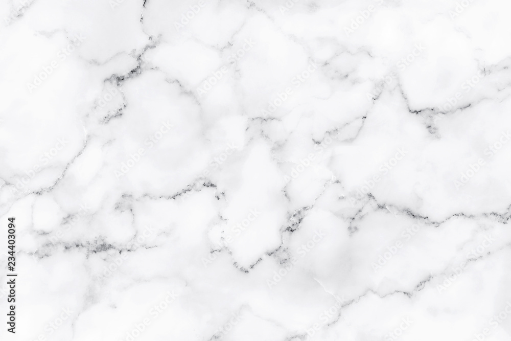 Fototapeta premium White marble background texture natural stone pattern abstract for design art work. Marble with high resolution