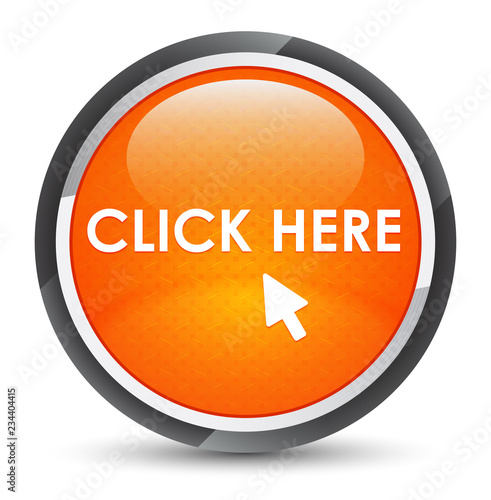 Click here galaxy orange round button