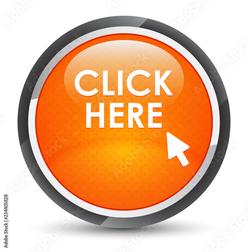Click here galaxy orange round button