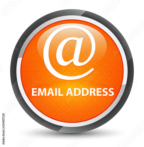 Email address galaxy orange round button