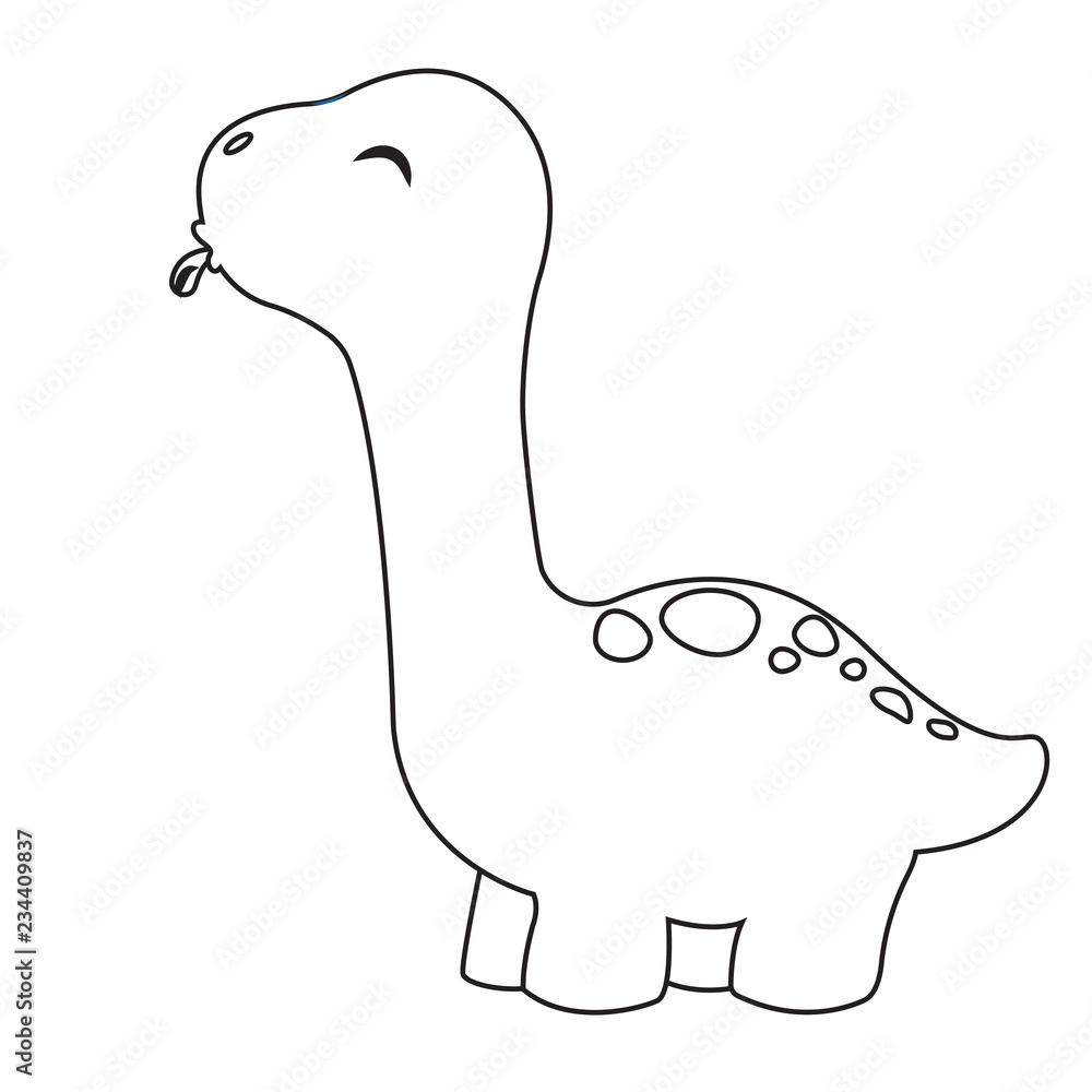Cute cartoon dinosaur Cute cartoon dinosaur