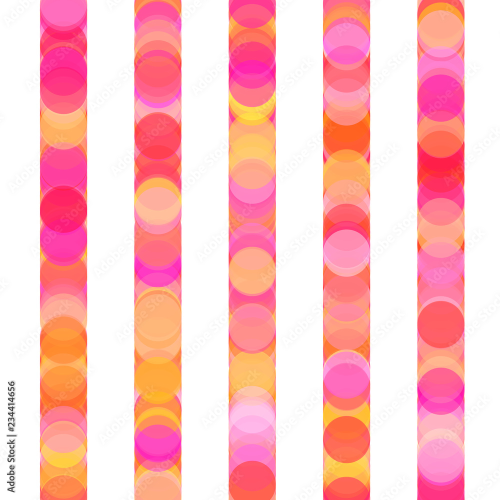 編集可能なベクターの背景素材 水玉ボーダー Stock Vector Adobe Stock
