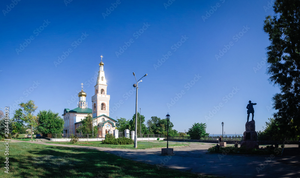 Obraz premium St. Nicholas Cathedral in Ochakov city, Ukraine