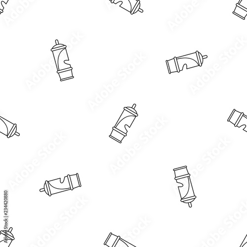 Retro whistle pattern seamless vector repeat geometric for any web design