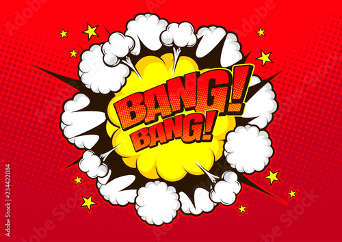 comic speech, Vector illustration, you can place relevant content on the area.