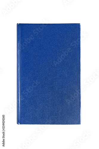 Blue book isolated
