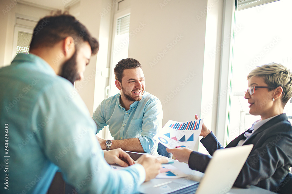 Fototapeta premium Take a look at this numbers