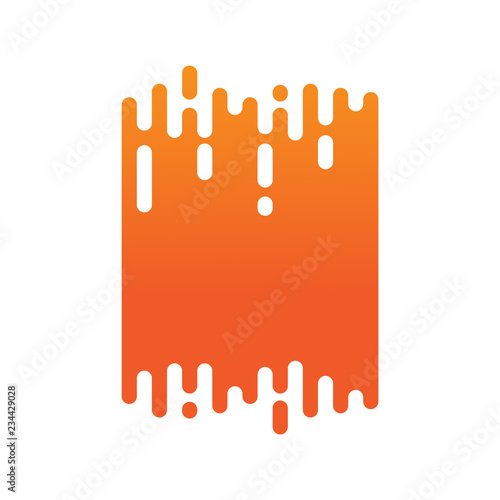 Abstract dripping graphic