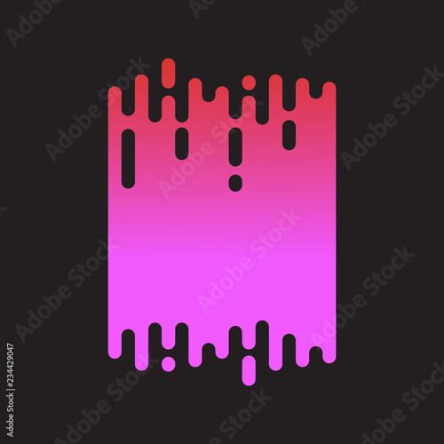 Abstract dripping graphic