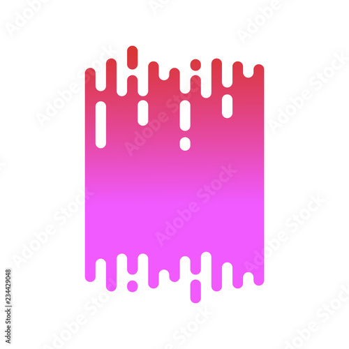 Abstract dripping graphic