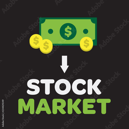 Investing money icon