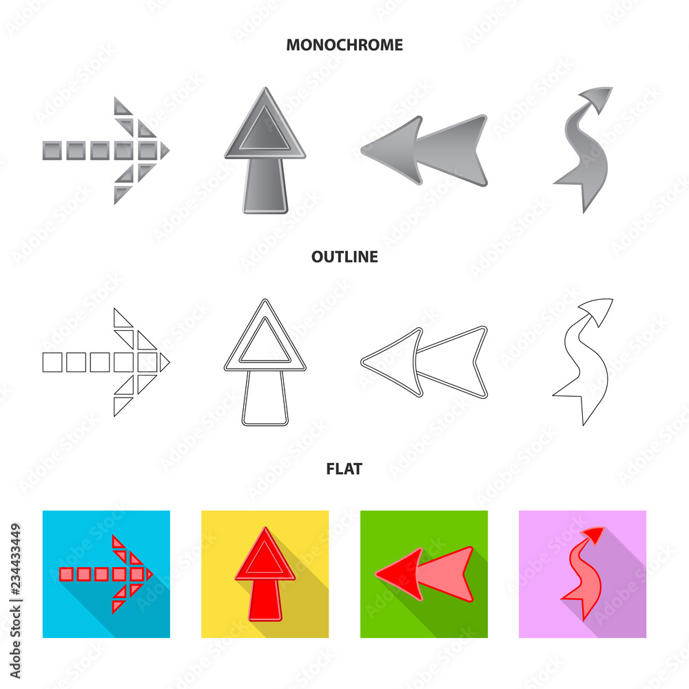 Vector design of element and arrow logo. Collection of element and direction vector icon for stock. Vector design of element and arrow logo. Collection of element and direction vector icon for stock.