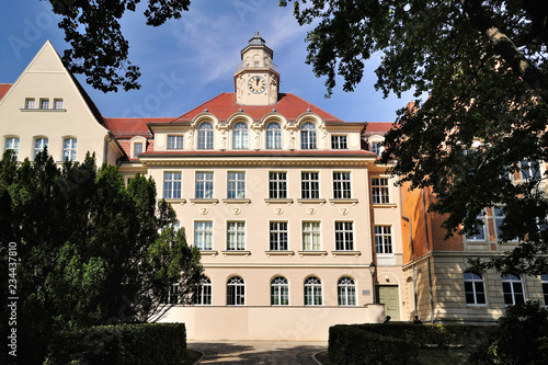 Oberschule Bischofswerda, Bischofswerda, Landkreis Bautzen, Sachsen, Deutschland, Europa © Torsten Becker