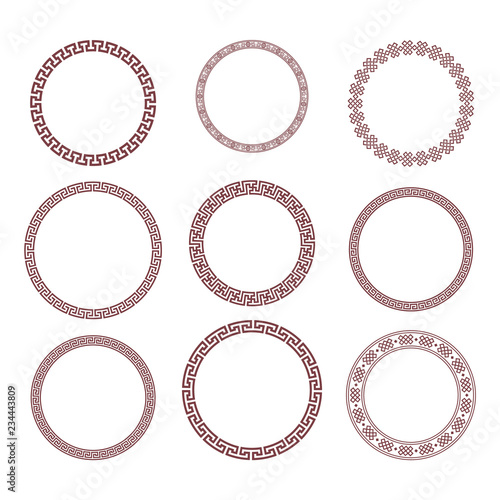 Chinese Oriental Border Ornament