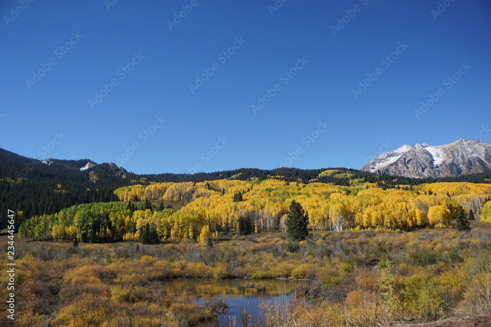 autumn in the mountains