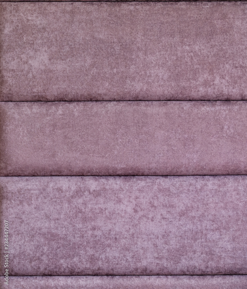 Purple fabric surface, background. Home interior decor. Purple fabric surface, background. Home interior decor.