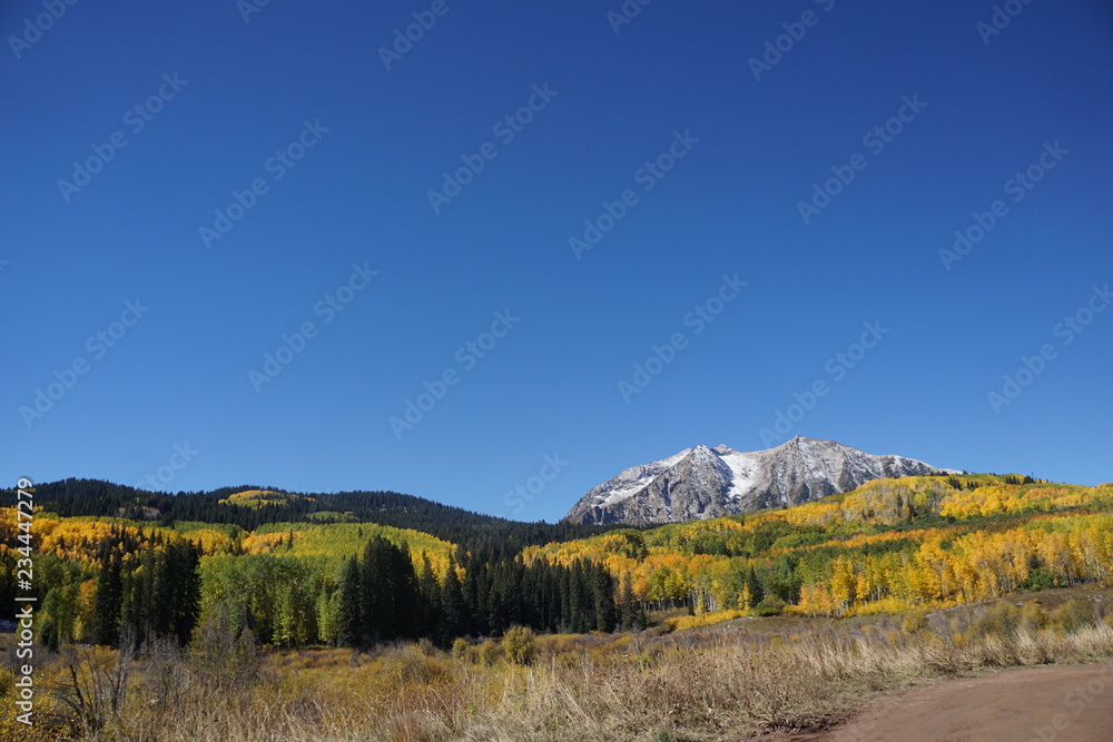 autumn in the mountains