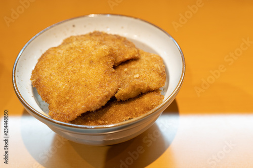 タレカツ丼 新潟名物 deep-fried pork cutlet rice bowl