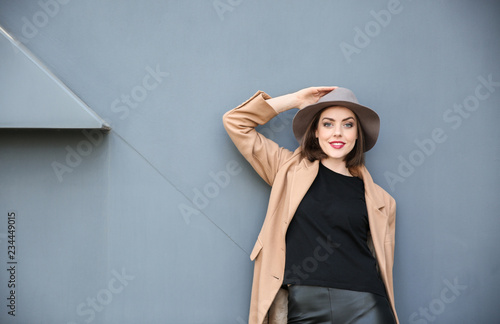 Beautiful fashionable woman...