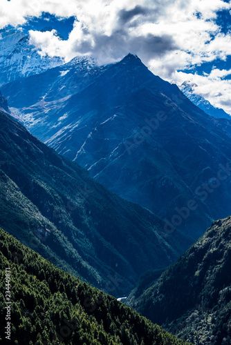 Mountain Nache Bazaar Himalaya