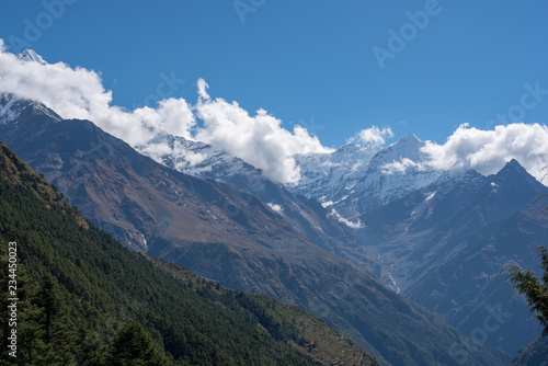 Mountain Nache Bazaar Himalaya