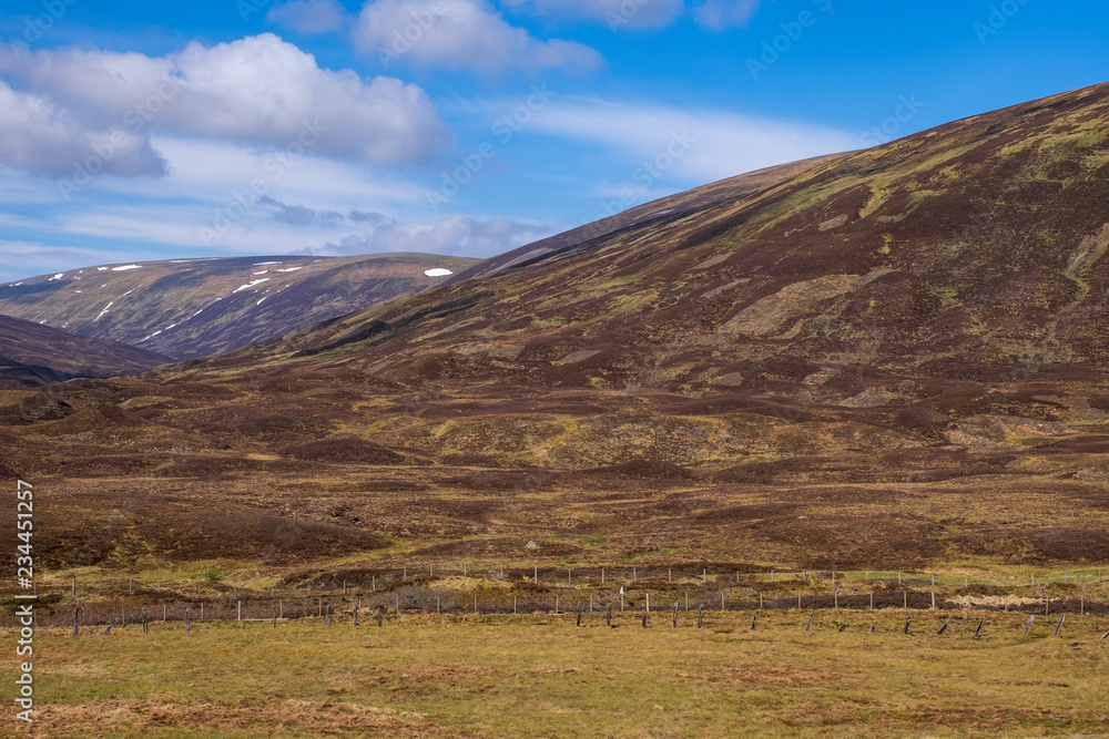 Lanfdschaft in den schottischen Highlands