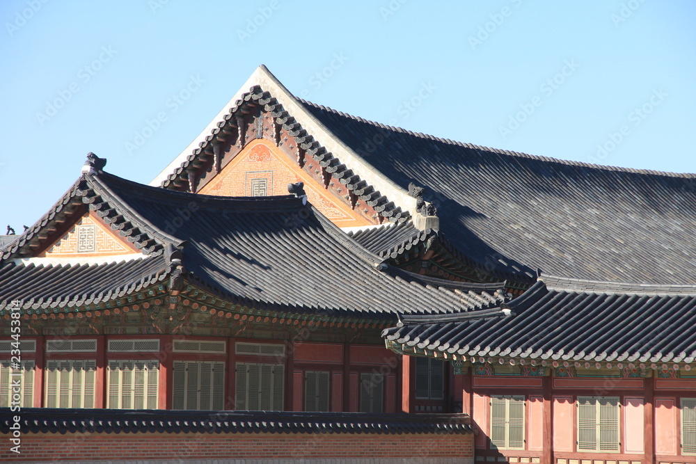 Gyeongbokgung Palace in Seoul, South Korea