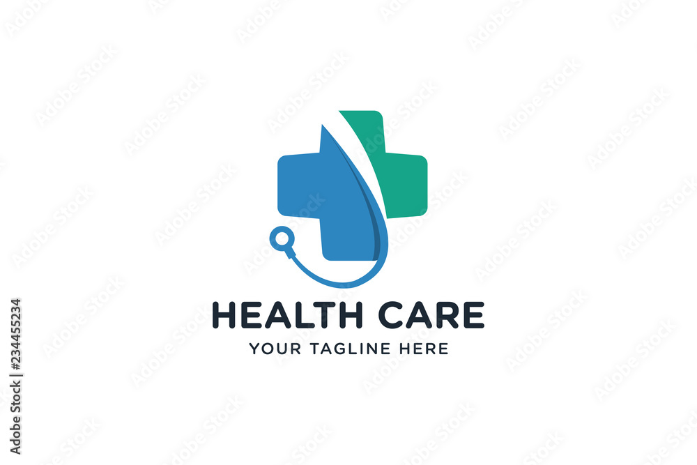 Medical pharmacy logo template