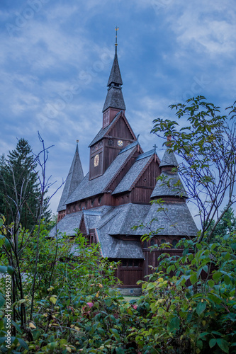 Stabkirche Hahnenklee im Harz photo