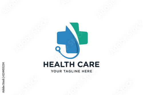 Medical pharmacy logo template