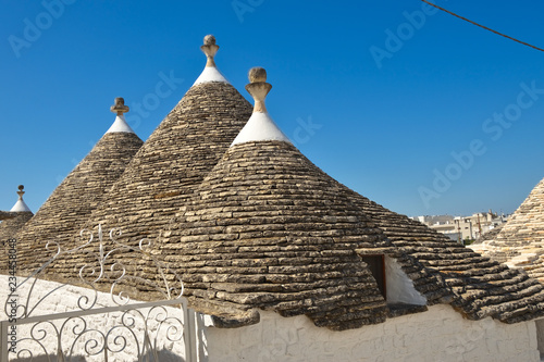 Dachy w Alberobello