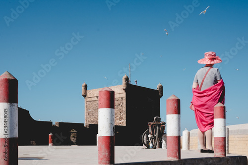 woman in old Medina