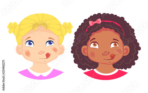 girls character set