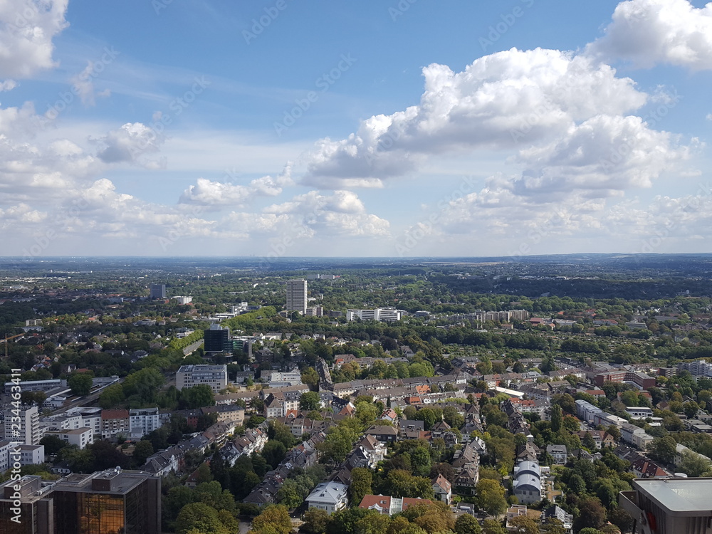 Obraz premium Dortmund von oben