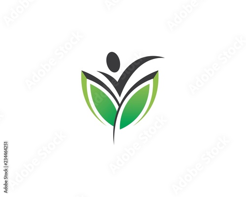 Healthy Life Logo template